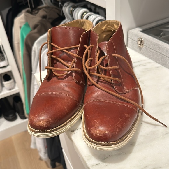 Men’s brown  Cole Haan boot - Picture 3 of 7